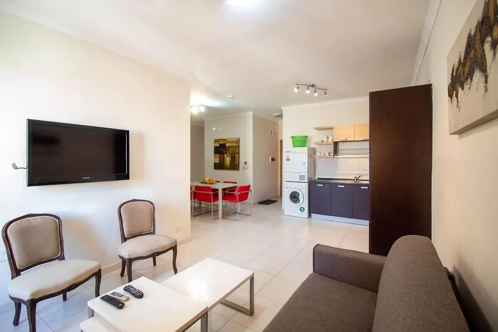 Modern Apt In The Heart Of Maltese Nightlife سانت جوليان شقة